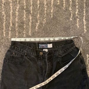 Vintage Liz Claiborne Sport washed black high rise jeans size 25